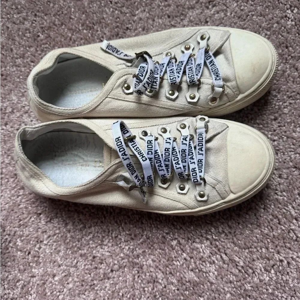 AUTH Christian Dior Walk-In-Dior Sneakers - Picture 8 of 12